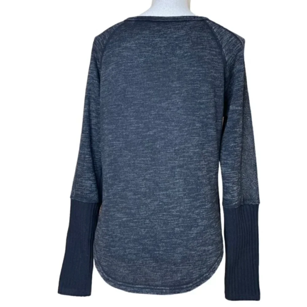 MISS ME Embellished Long Sleeve Sweater - Size Small